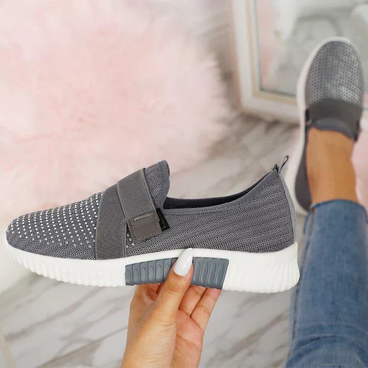Heidi-Mode | Slip On Damen Sneaker mit Klettverschluss - Image 5