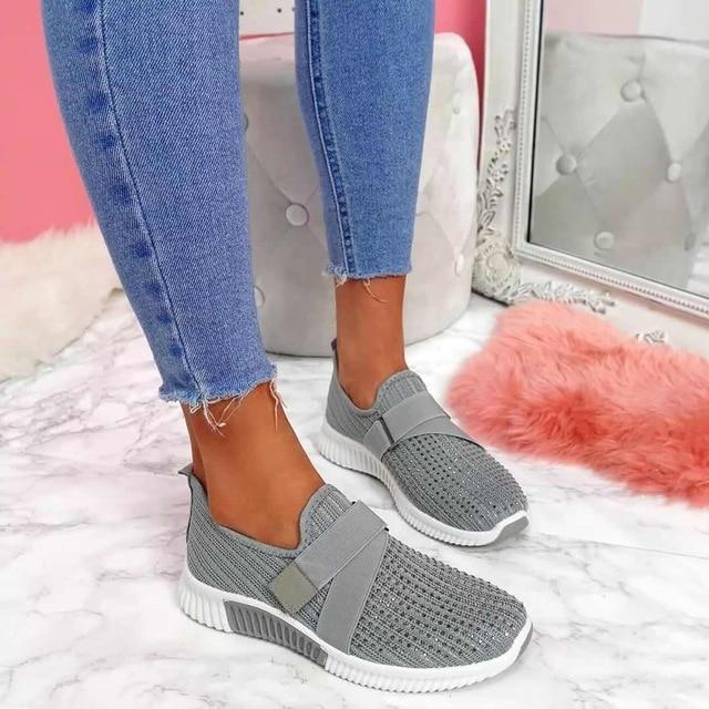 Heidi-Mode | Slip On Damen Sneaker mit Klettverschluss - Image 6