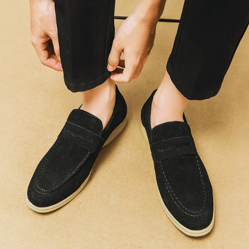Heidi-Mode | Slipper Herren Klassische Loafers Herren Luxuriöse Verarbeitung Echtes Leder - Image 5