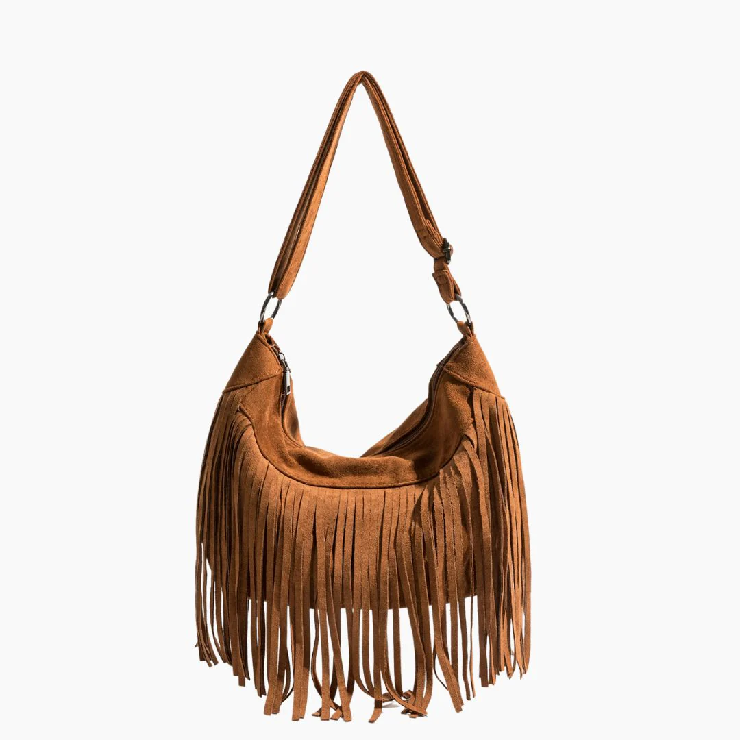 Heidi-Mode | Wildleder Schultertasche
