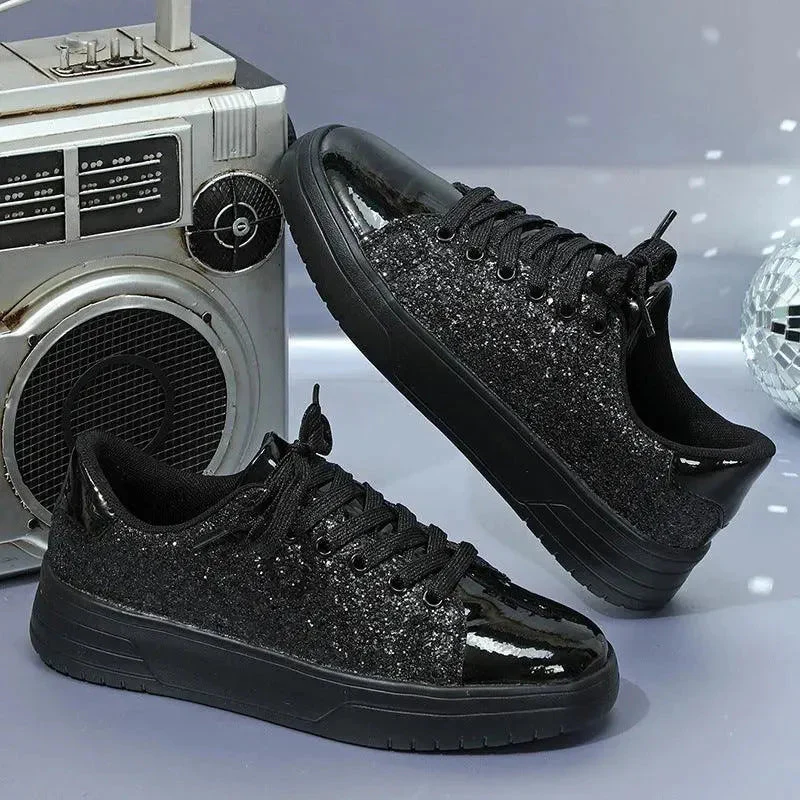 Heidi-Mode | Glittering Sneakers With Sequins - Image 4