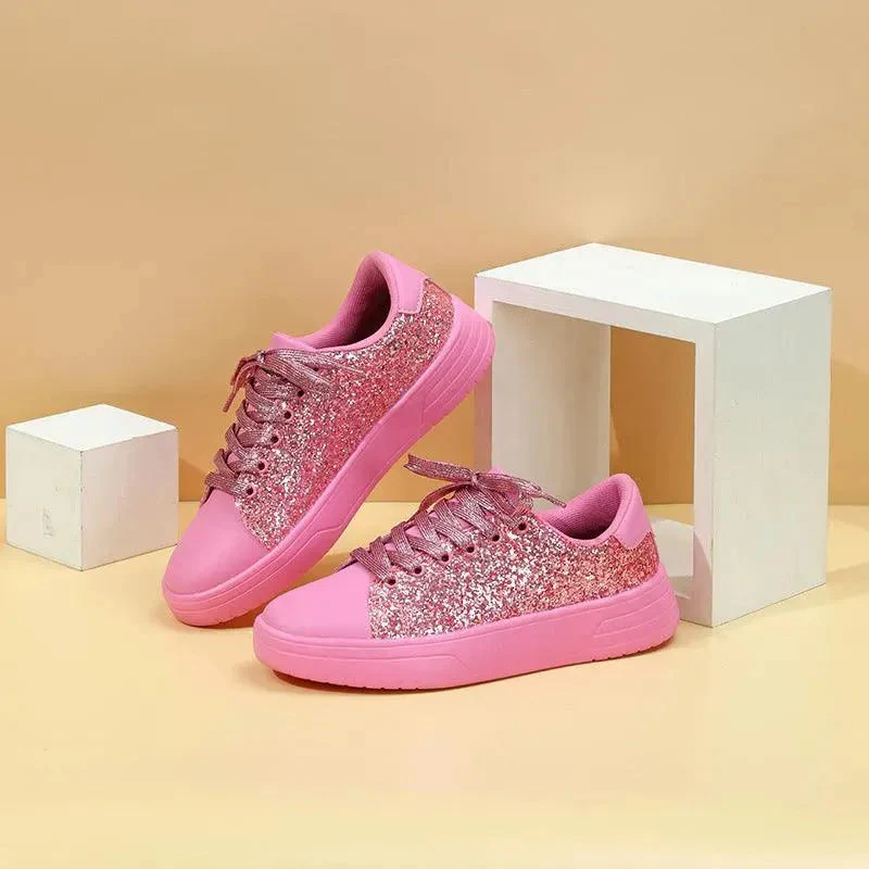 Heidi-Mode | Glittering Sneakers With Sequins - Image 6