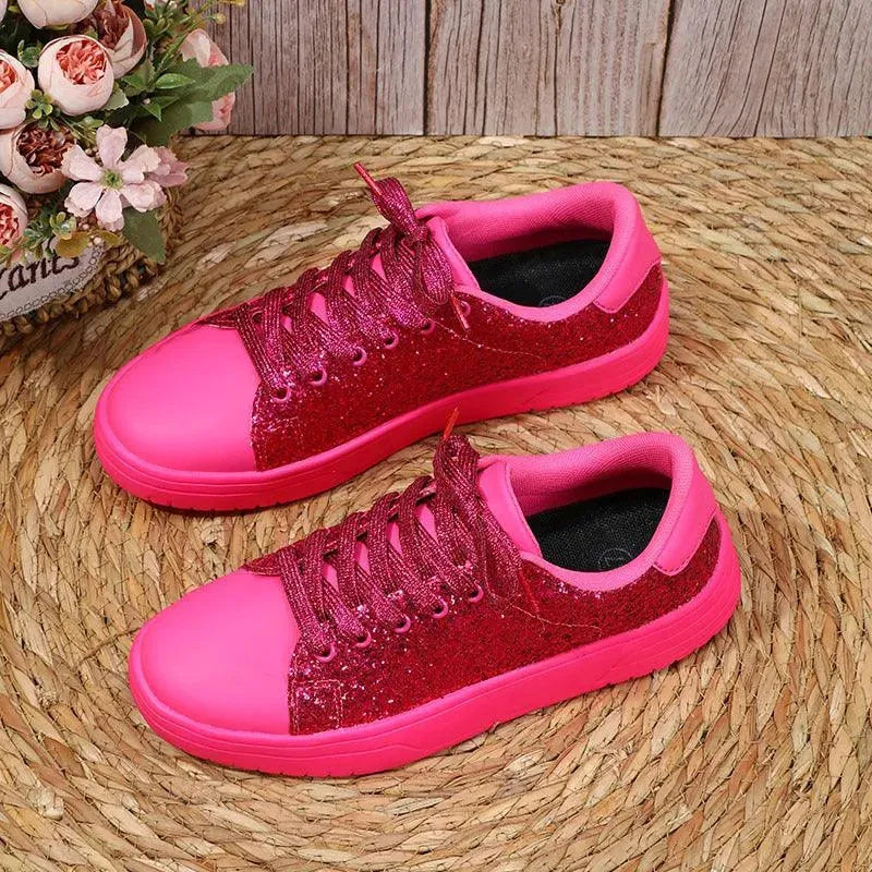 Heidi-Mode | Glittering Sneakers With Sequins - Image 7
