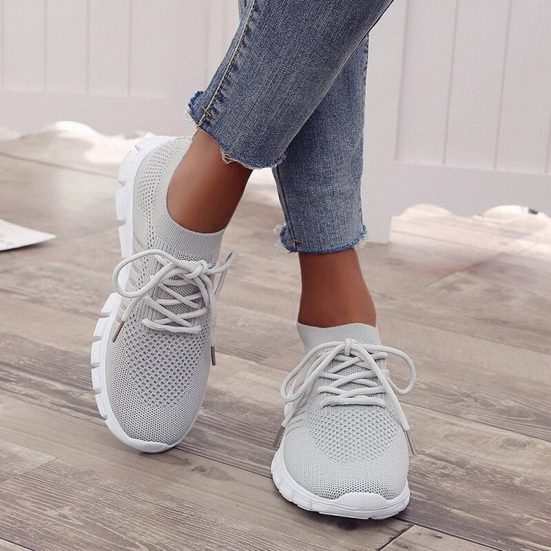 Heidi-Mode | Sneakers Mesh Ergonomic Slip On Sneakers Women'S Shoes - Image 5