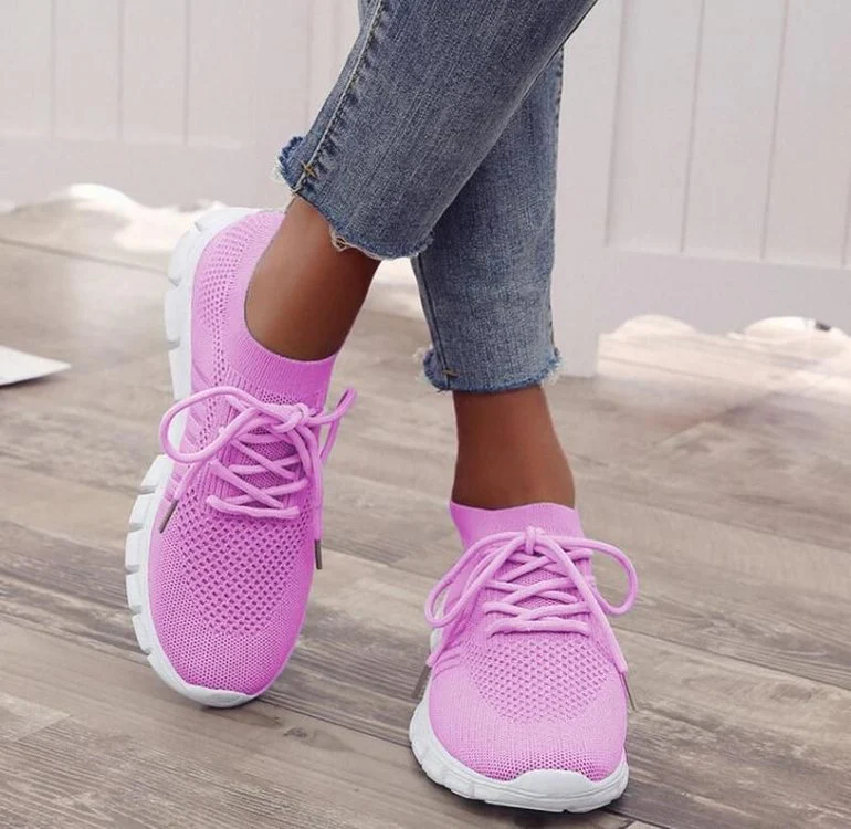 Heidi-Mode | Sneakers Mesh Ergonomic Slip On Sneakers Women'S Shoes - Image 8