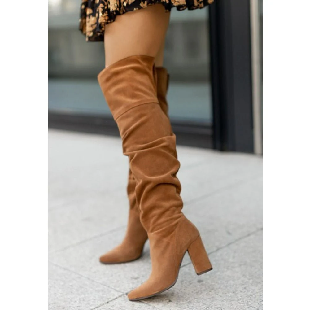 Heidi-Mode | Overknee-Schlupfstiefel für Frauen - Image 4