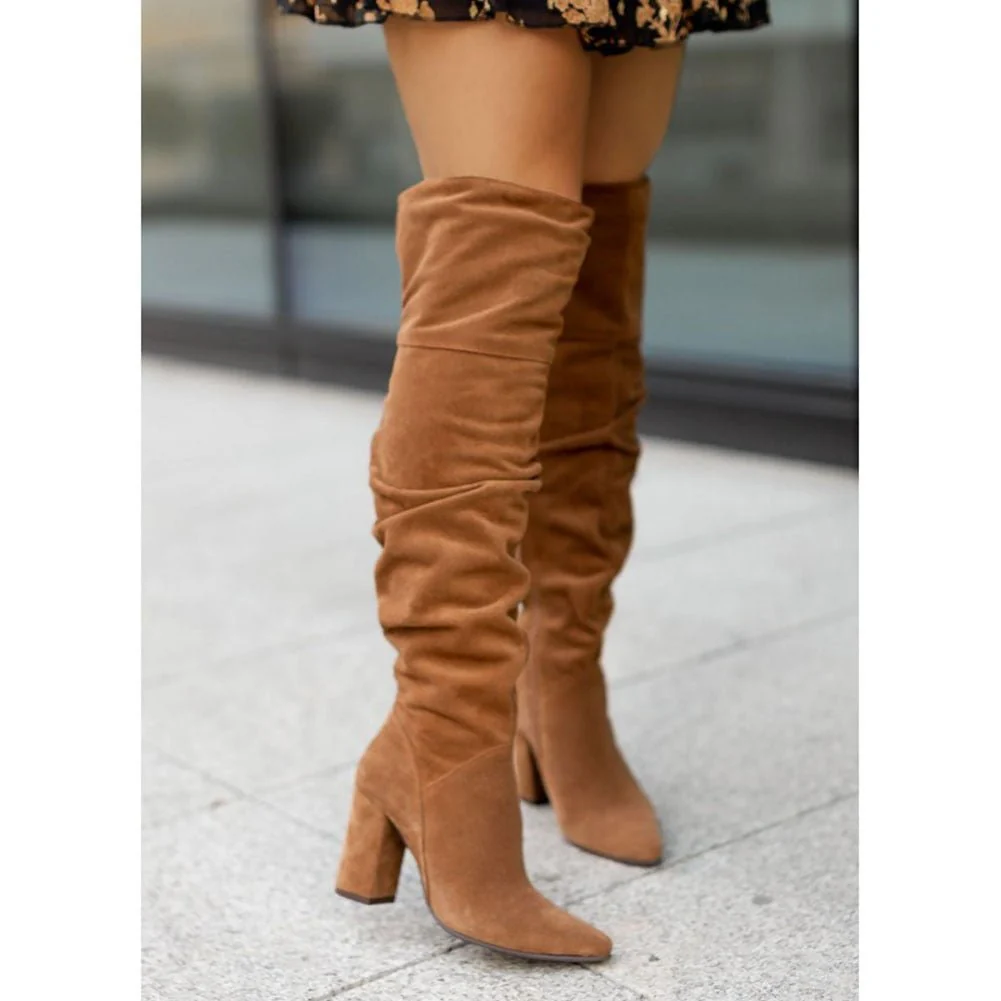 Heidi-Mode | Overknee-Schlupfstiefel für Frauen - Image 5