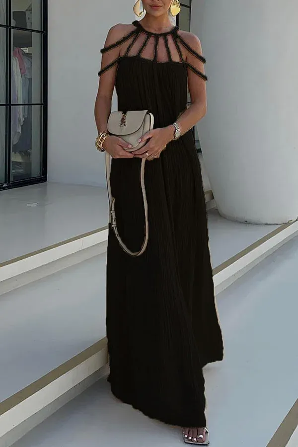 Heidi-Mode | Sommer Kurzarm Klassisches Kleid - Image 3