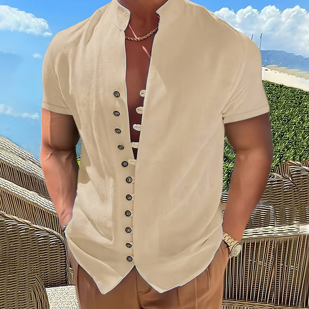 Heidi-Mode | Sommer-Kurzarmhemden mit Speziellen Knöpfen - Image 6