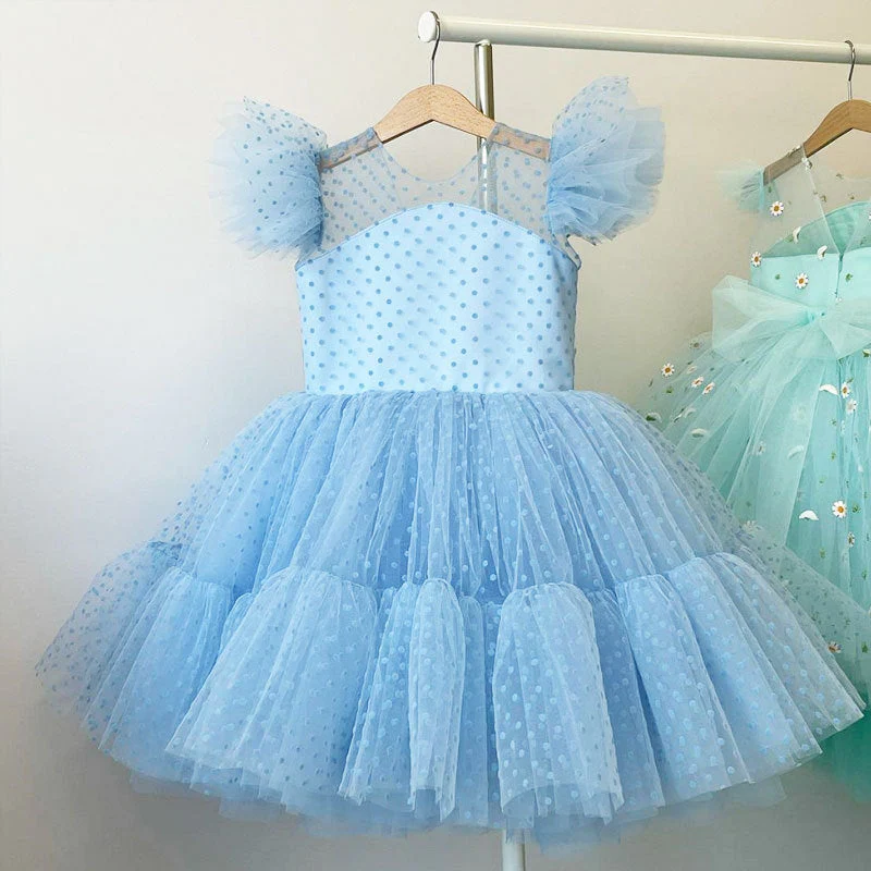Heidi-Mode | Sommermädchen Kleid Geburtstagsfeier Prinzessinkleid - Image 4