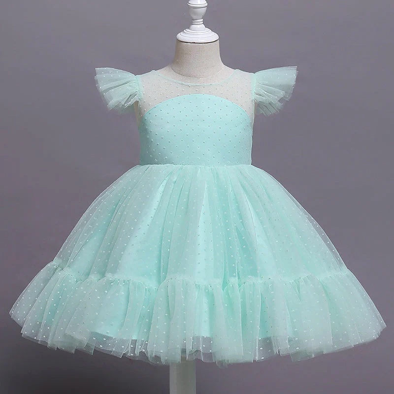 Heidi-Mode | Sommermädchen Kleid Geburtstagsfeier Prinzessinkleid - Image 5