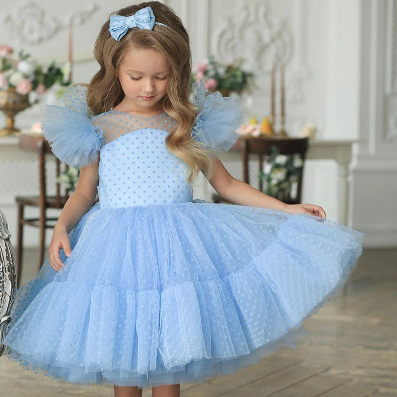 Heidi-Mode | Sommermädchen Kleid Geburtstagsfeier Prinzessinkleid - Image 9