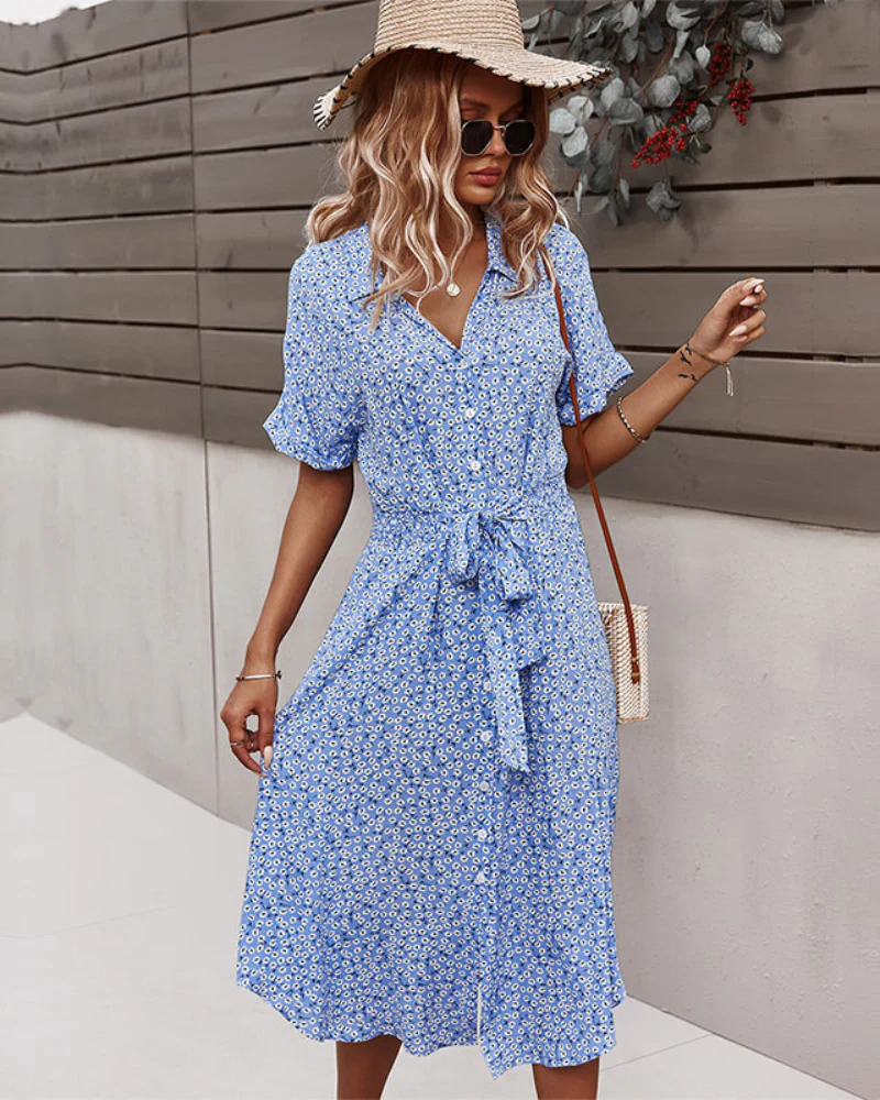 Heidi-Mode | Sommerkleid Midi Das Geblümte Kleid Ist Ein Must-Have für Diesen Sommer - Image 3