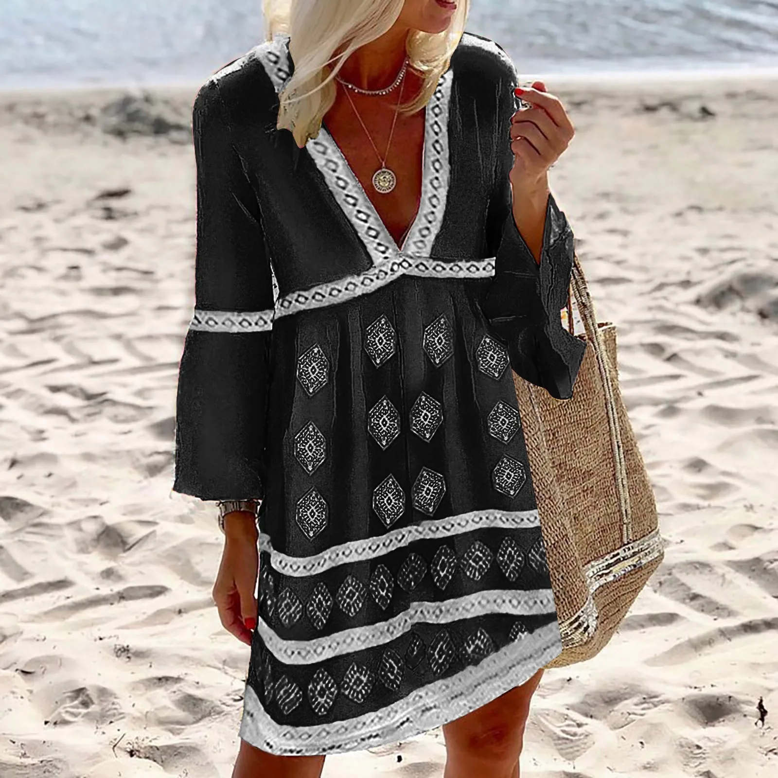 Heidi-Mode | Sommerkleid mit Fledermausärmeln - Image 3