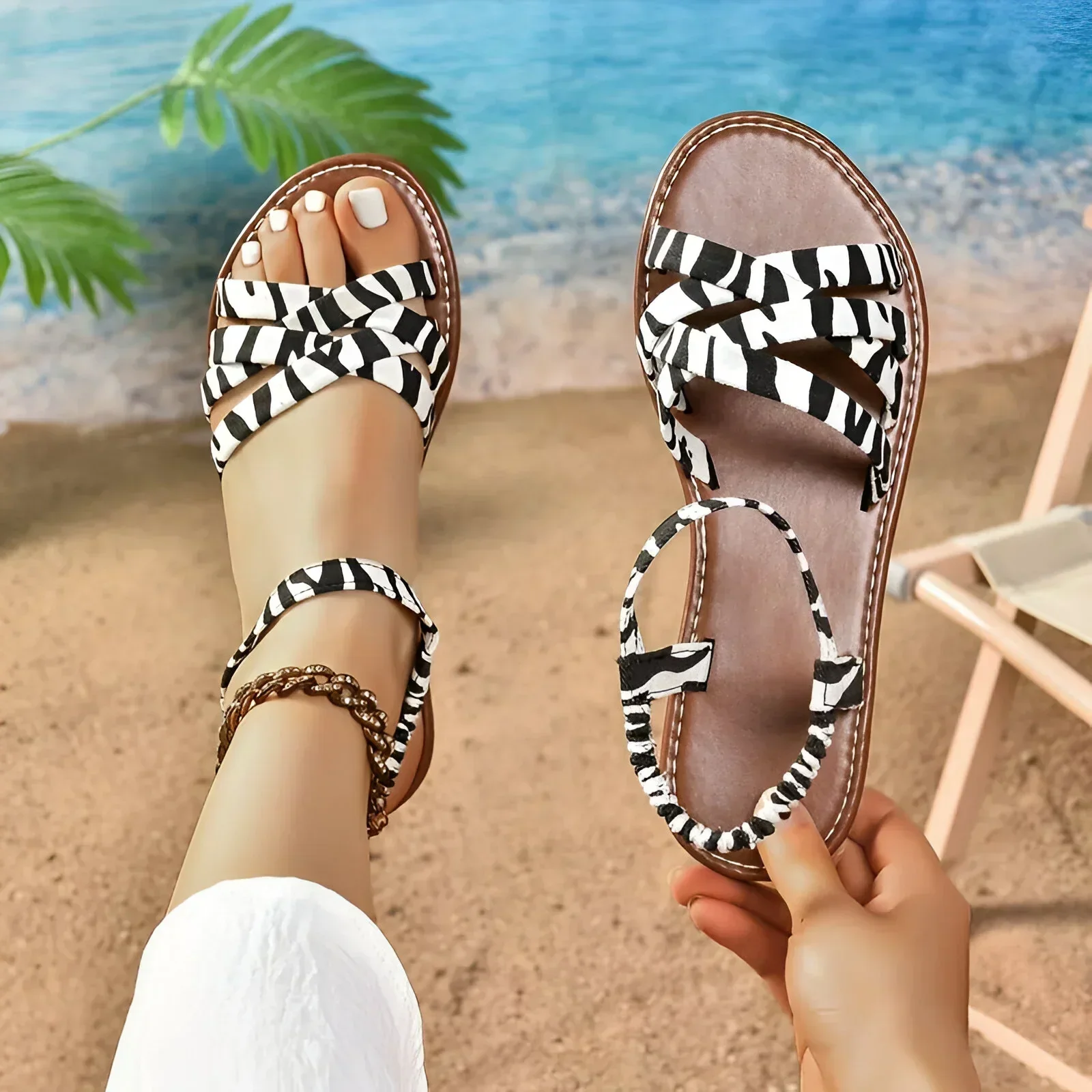 Heidi-Mode | Sommerliche Flats Im Animal Print - Image 7