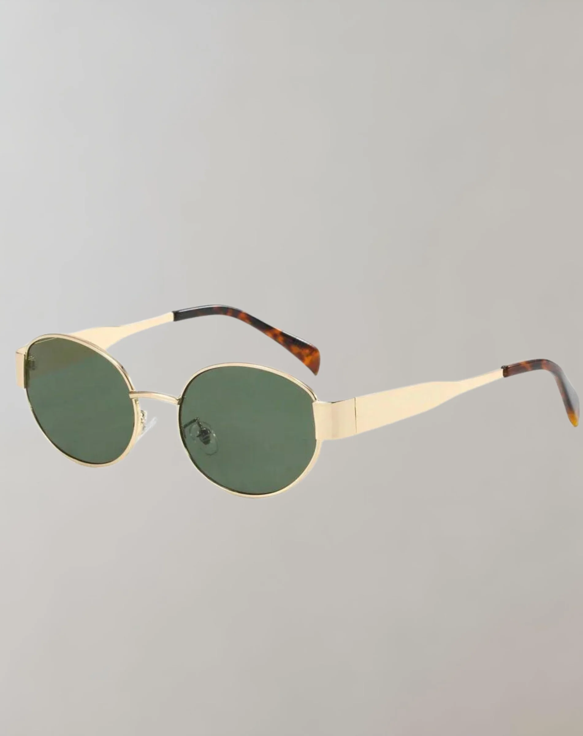 Heidi-Mode | Sonnebrille Damen Gold Vintage Retro Sunglasses Women - Image 5