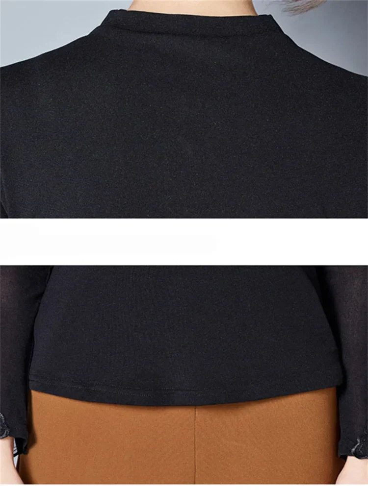 Heidi-Mode | Spitzenbluse mit Turtleneck - Image 3