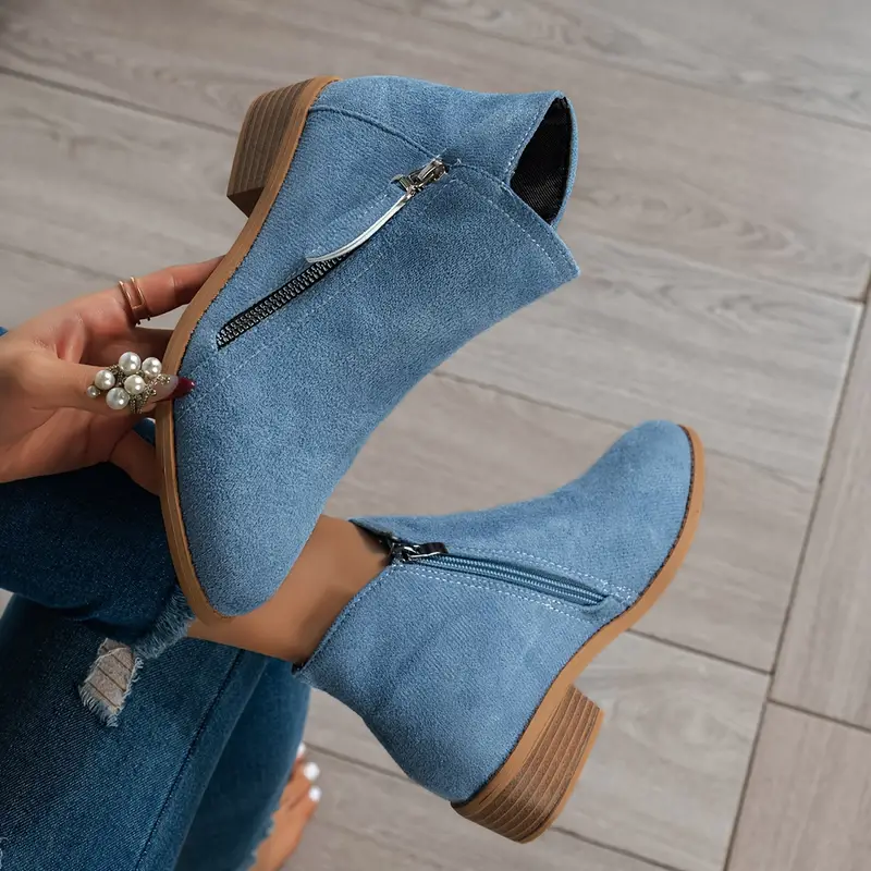 Heidi-Mode | Stiefe Stilvolles Design mit Praktischem Reißverschluss - Image 3