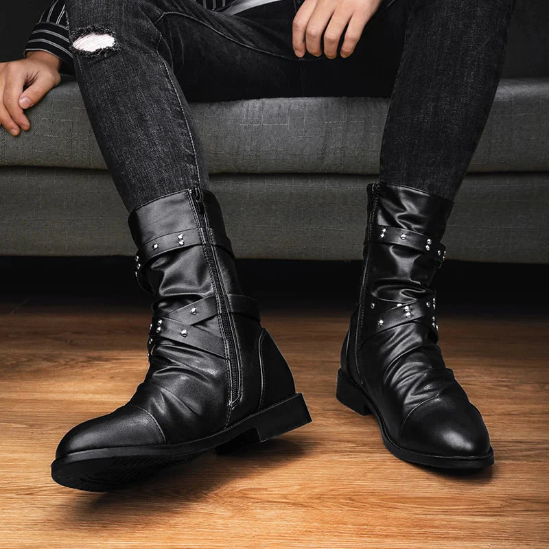 Heidi-Mode | Stiefel Aus Weinlese Leder - Image 2