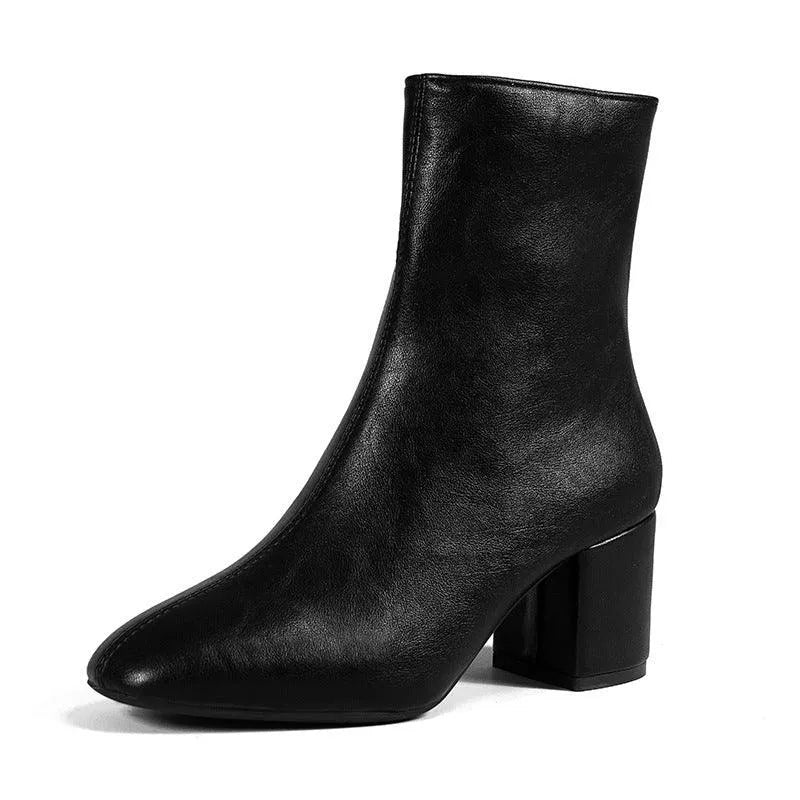 Heidi-Mode | Stiefel mit Dicker Spitze - Image 7