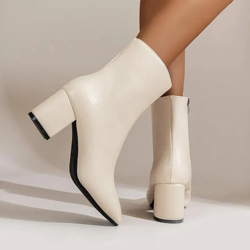 Heidi-Mode | Stiefel mit Dicker Spitze - Image 8
