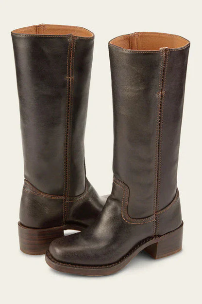 Heidi-Mode | Stilvolle Damen Schuhe Lange Stiefel - Image 2