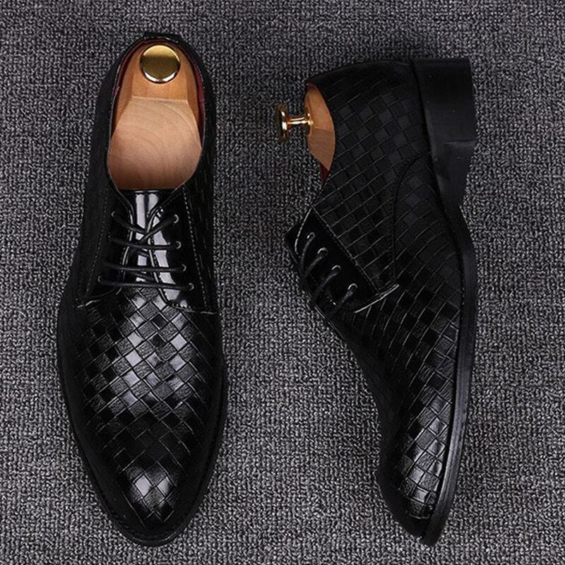 Heidi-Mode | Stilvolle Leder Herren Schnürschuhe