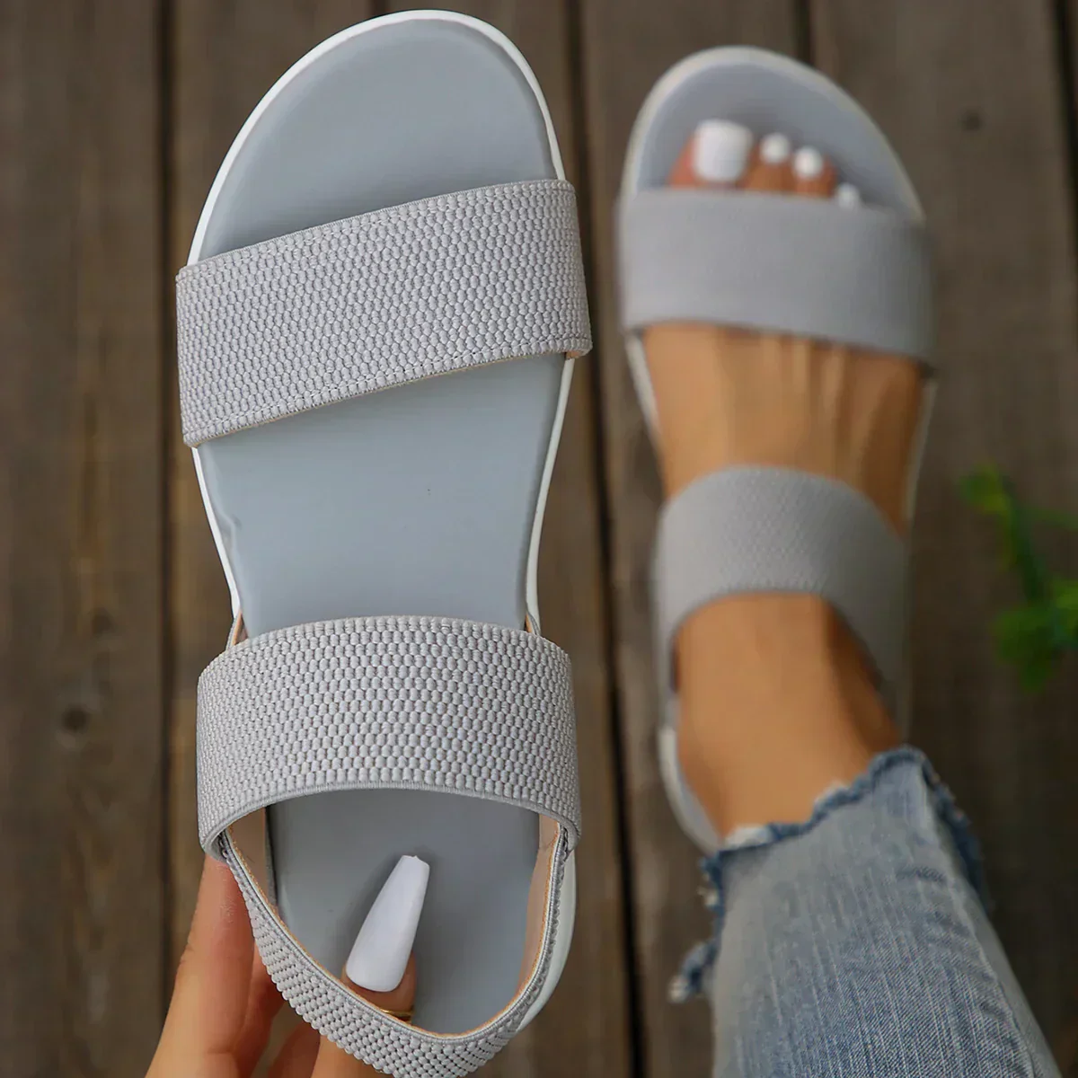 Heidi-Mode | Stilvolle Orthopädische Komfortsandalen - Image 5