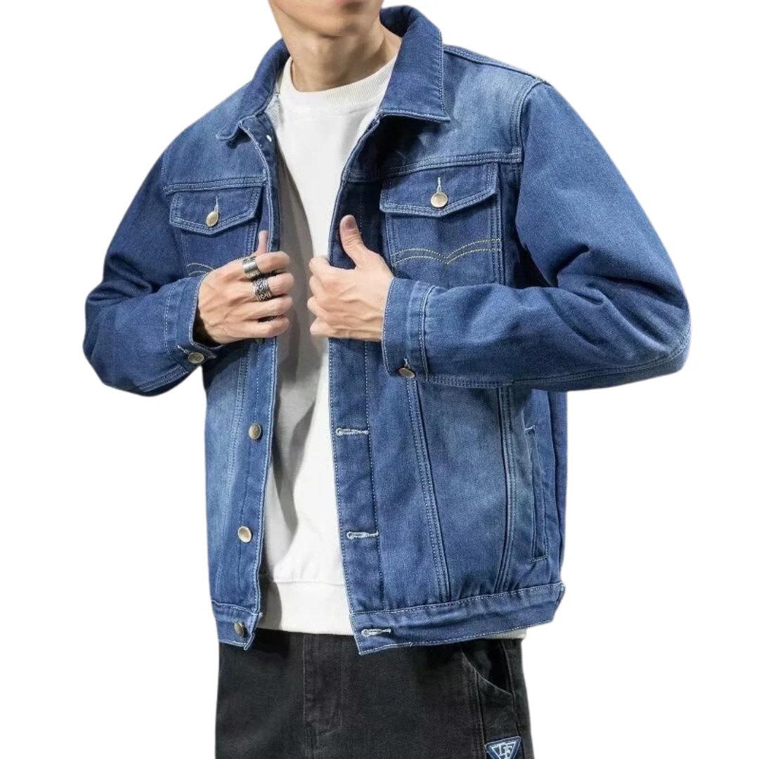 Heidi-Mode | Stilvolle Winter-Jeansjacke für Männer - Image 12