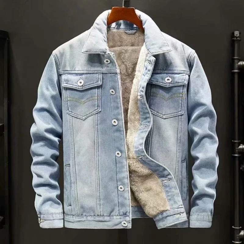 Heidi-Mode | Stilvolle Winter-Jeansjacke für Männer - Image 2