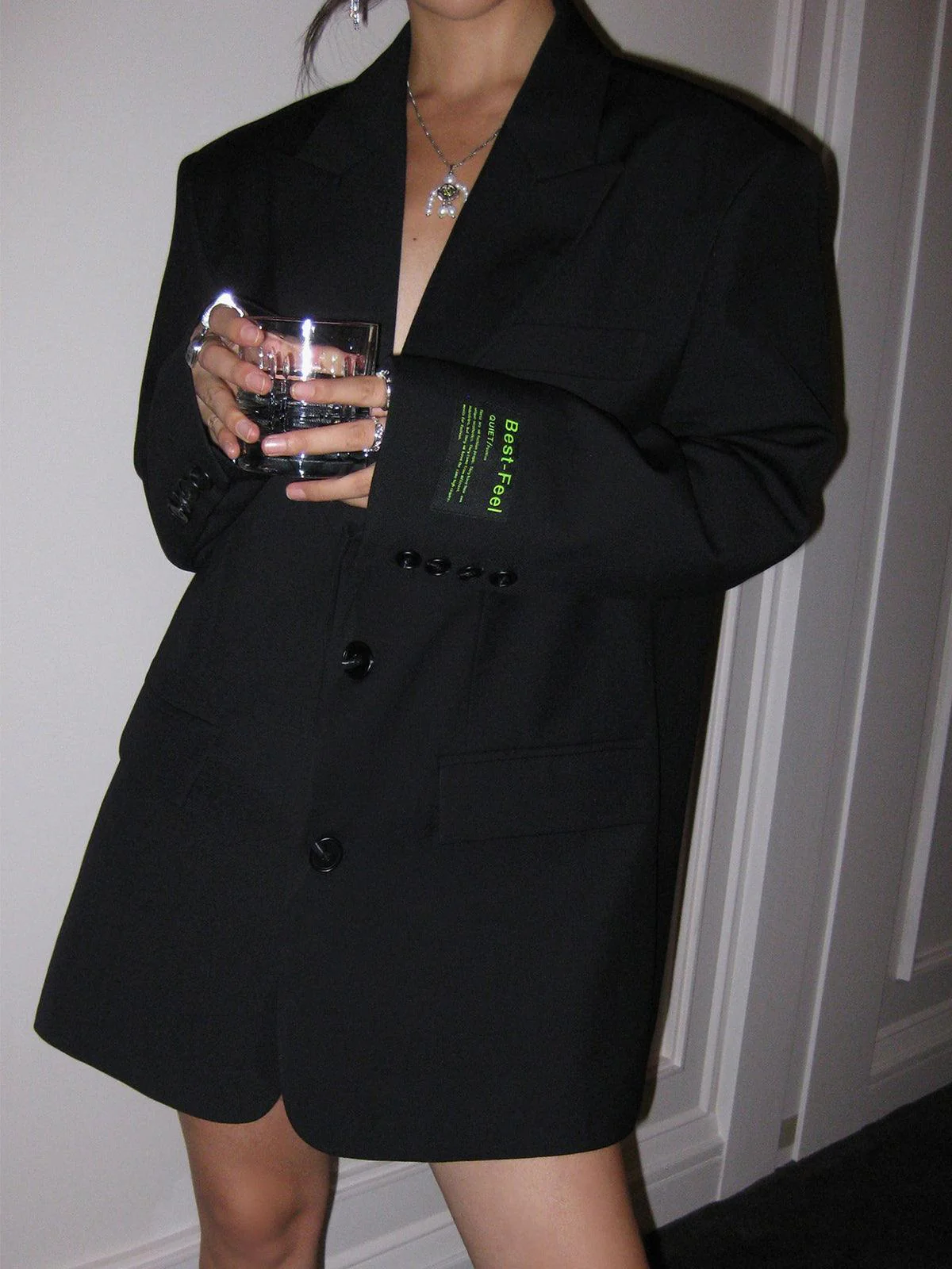 Heidi-Mode | Stilvoller Damen Blazer Kleid mit Langen Ärmeln - Image 7