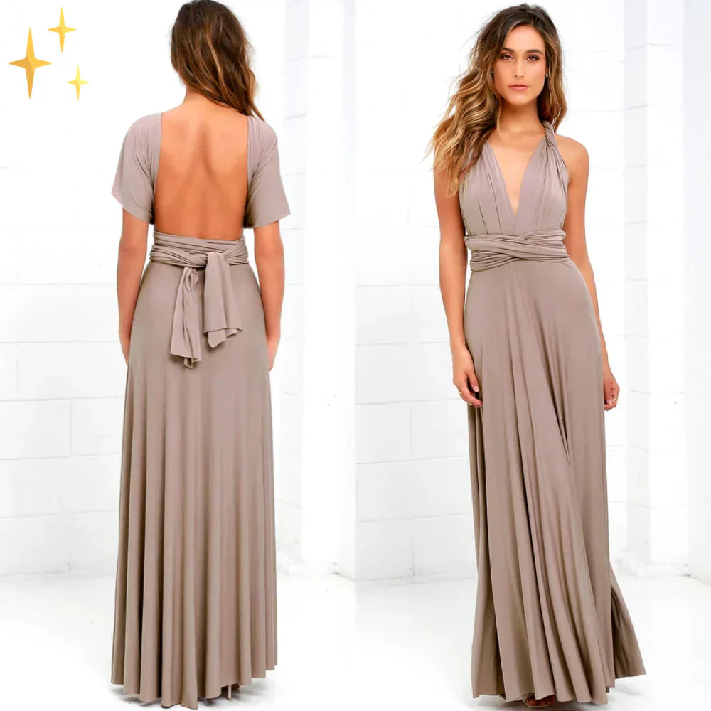 Heidi-Mode | Stilvolles Multiway-Maxikleid - Image 3