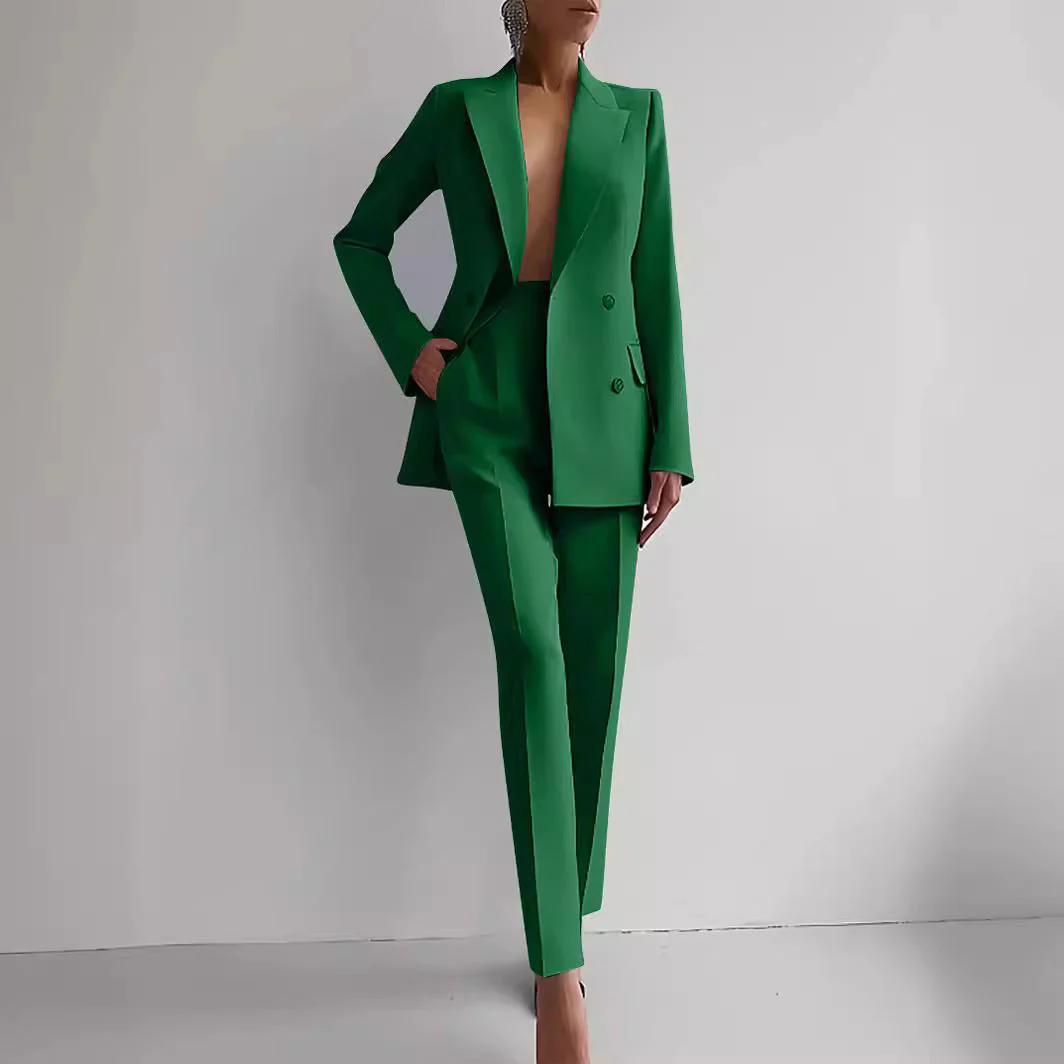 Heidi-Mode | Stilvolles Satz Bestehend Aus Edlem Blazer und Eleganter Hose - Image 4