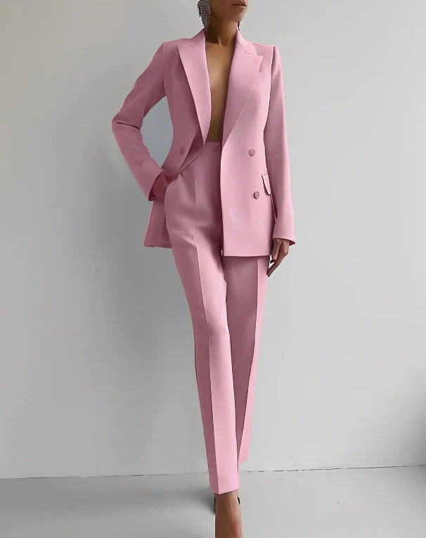 Heidi-Mode | Stilvolles Satz Bestehend Aus Edlem Blazer und Eleganter Hose - Image 9