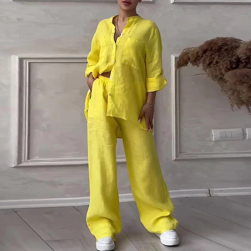Heidi-Mode | Stylisches Set Aus Leinen