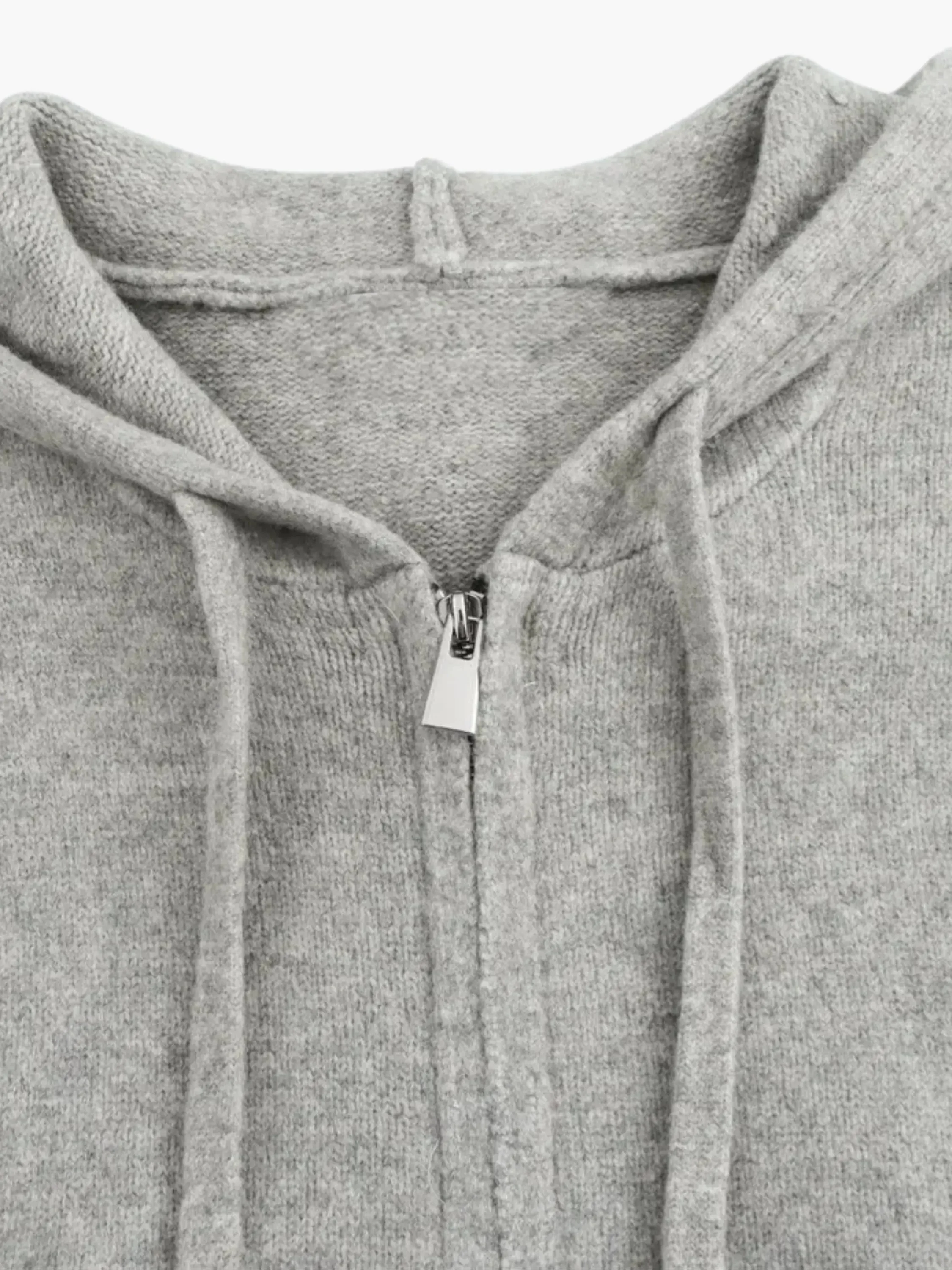 Heidi-Mode | Strickjacke mit Kapuze und Reißverschluss - Image 2