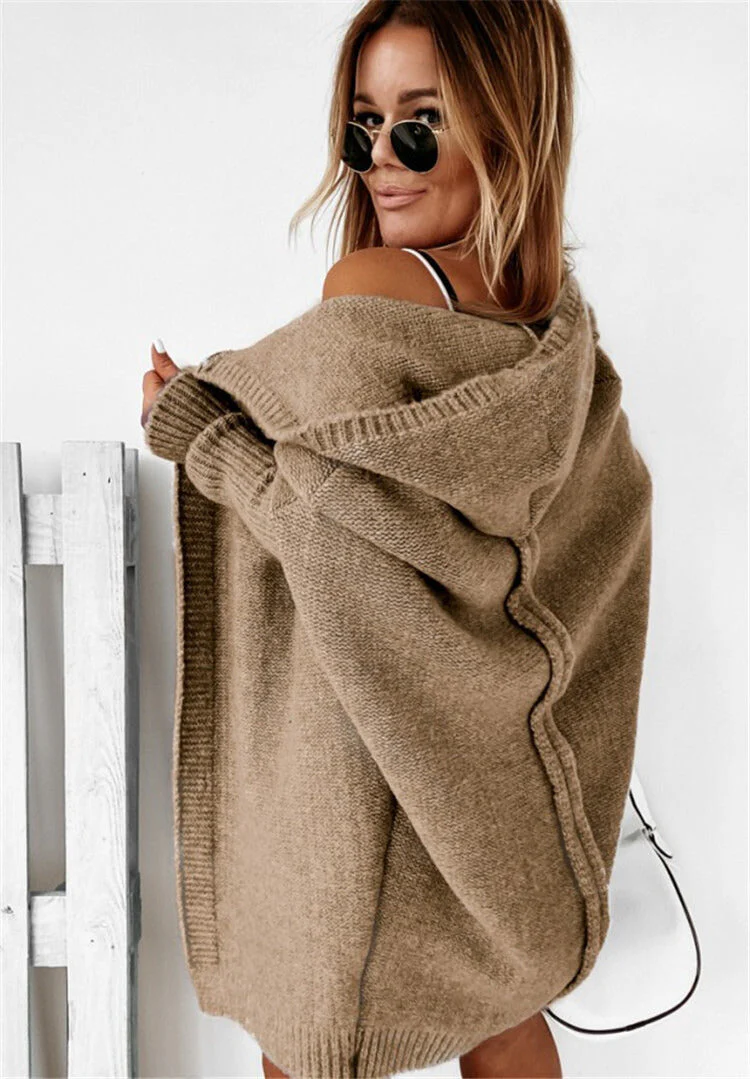 Heidi-Mode | Gestrickte Cardigan - Oversized Damenpullover - Image 4