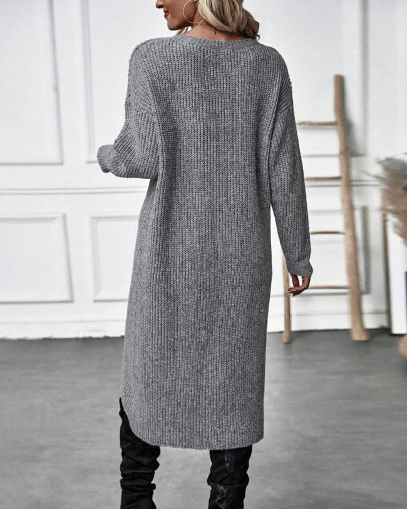 Heidi-Mode | Strickpullover für Modernen Komfort und Mühelosen Stil für Frauen - Image 4