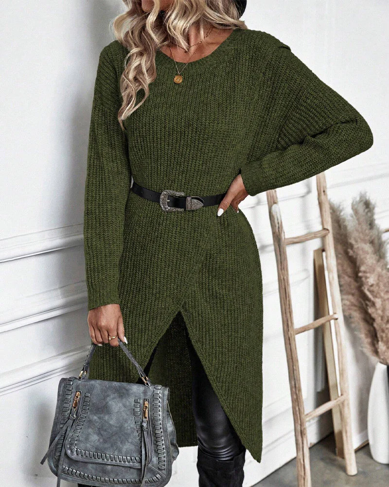 Heidi-Mode | Strickpullover für Modernen Komfort und Mühelosen Stil für Frauen - Image 6