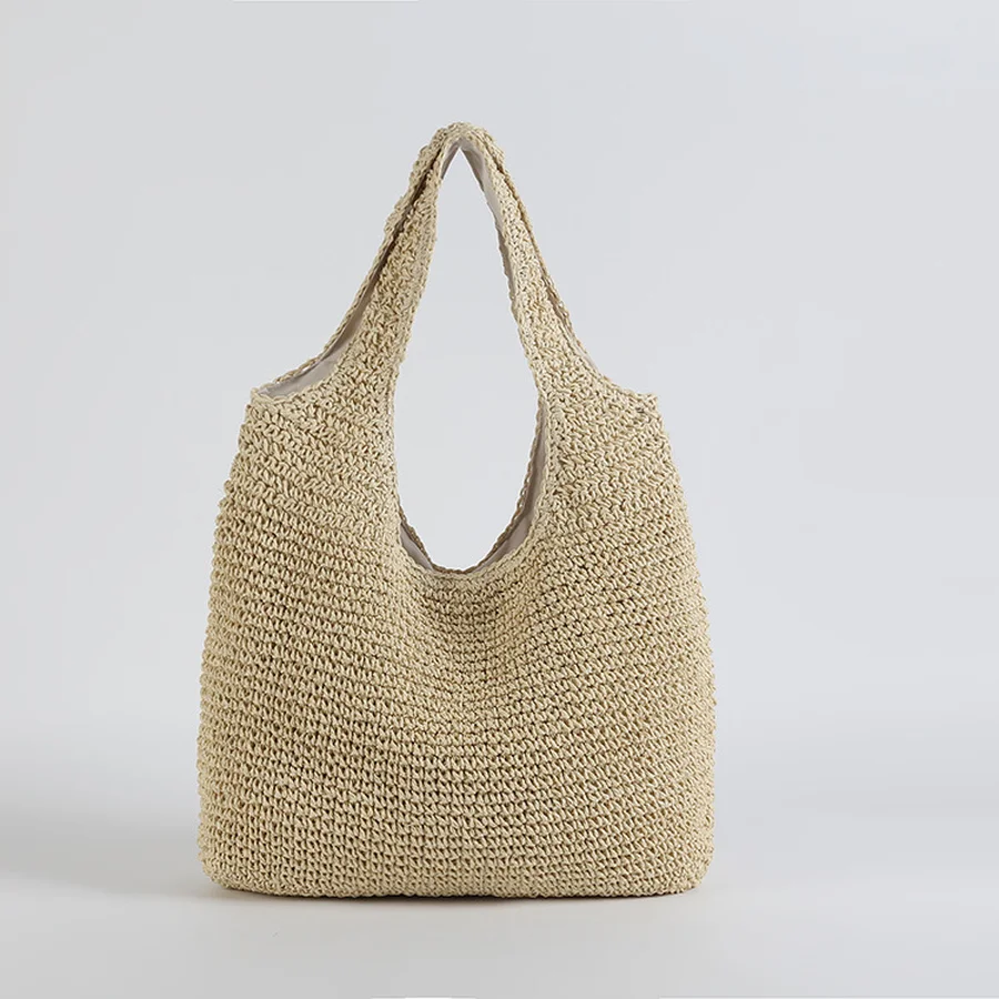 Heidi-Mode | Strohtasche Geflochtene Tasche Leicht & Strapazierfähig Lässige Sommertasche - Image 7