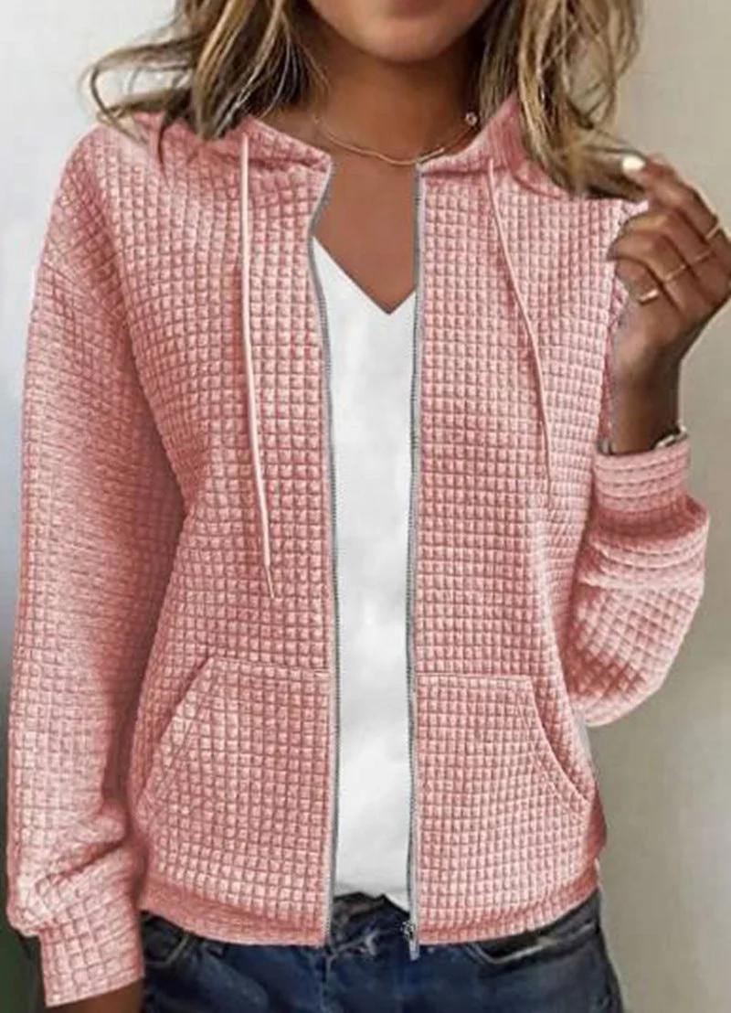 Heidi-Mode | Strukturierte Jacke mit Reißverschluss - Image 4
