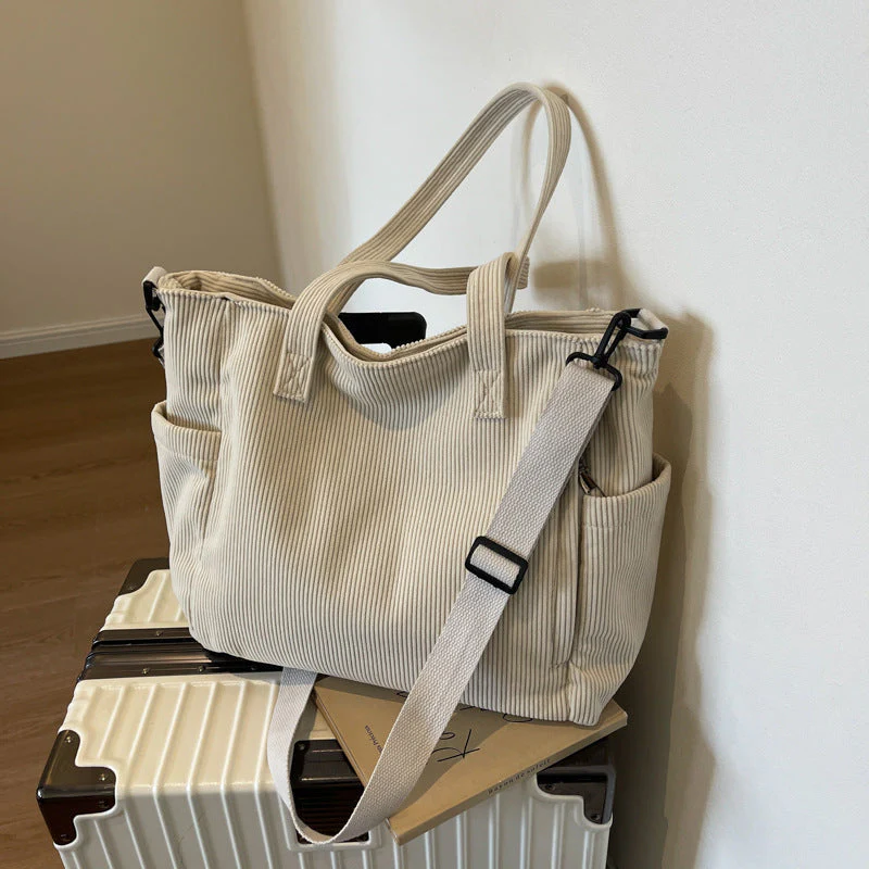 Heidi-Mode | Student Tote Cordtasche - Image 11