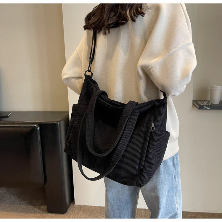Heidi-Mode | Student Tote Cordtasche - Image 2