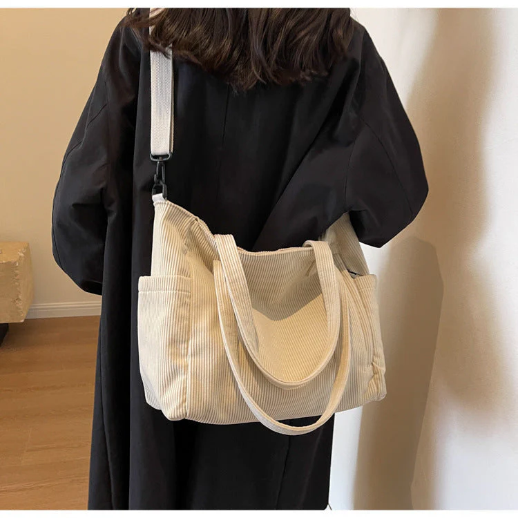 Heidi-Mode | Student Tote Cordtasche - Image 3
