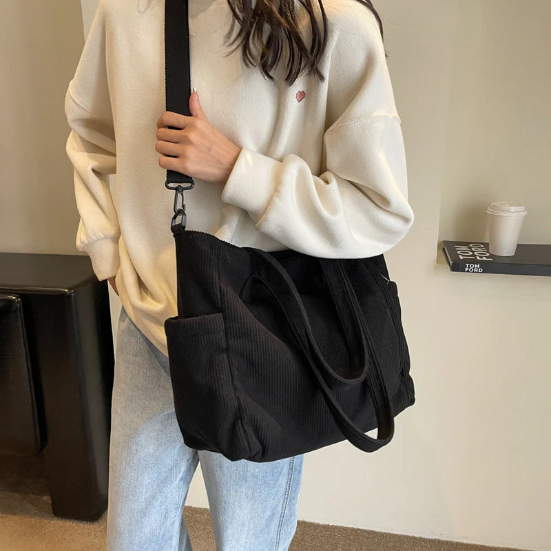 Heidi-Mode | Student Tote Cordtasche - Image 7