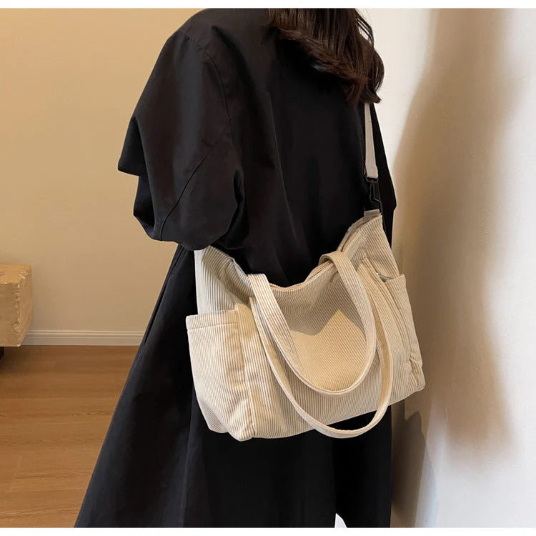 Heidi-Mode | Student Tote Cordtasche - Image 9