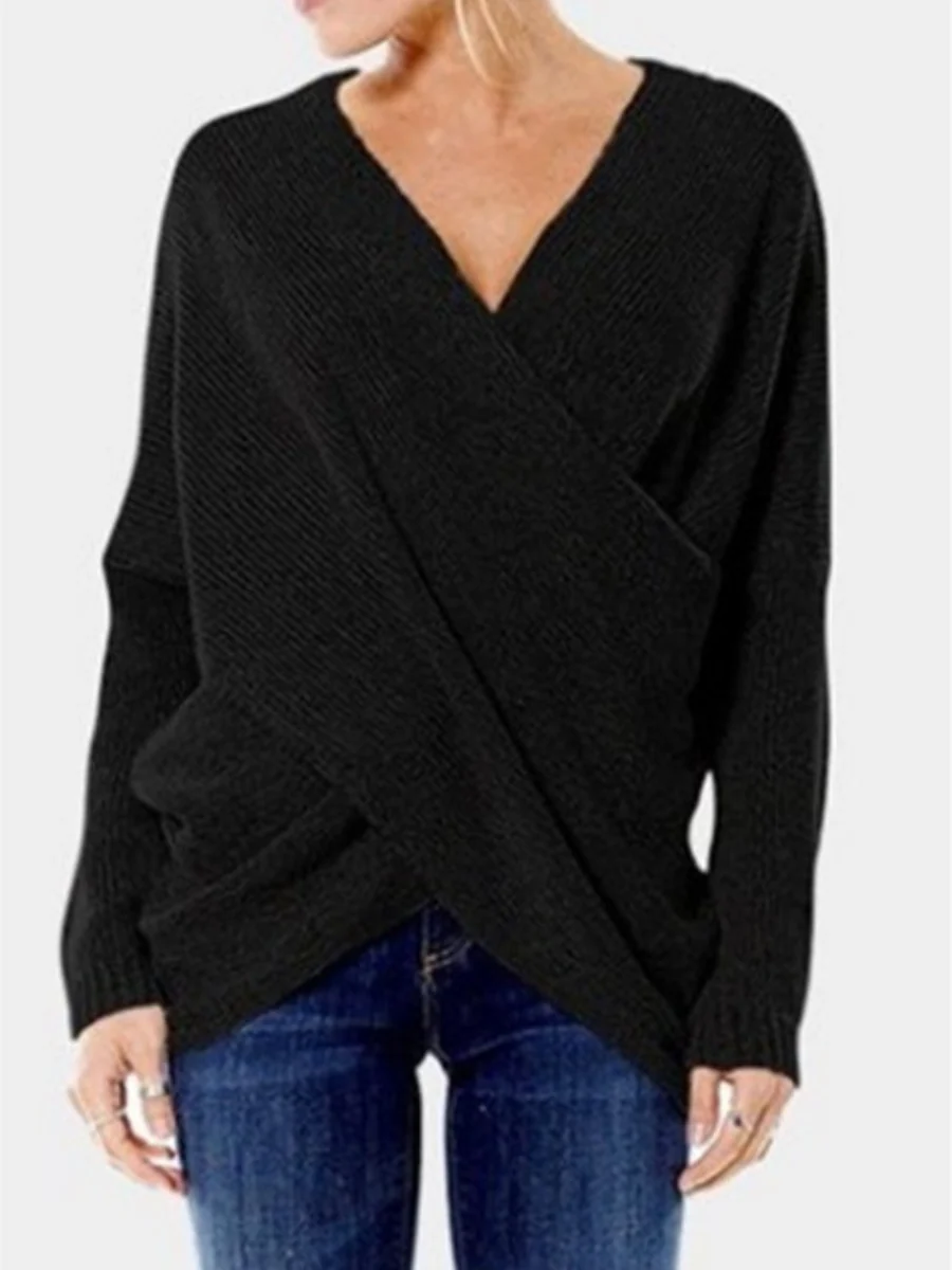 Heidi-Mode | Stilvoller & Sexy Pullover mit V-Ausschnitt - Image 2