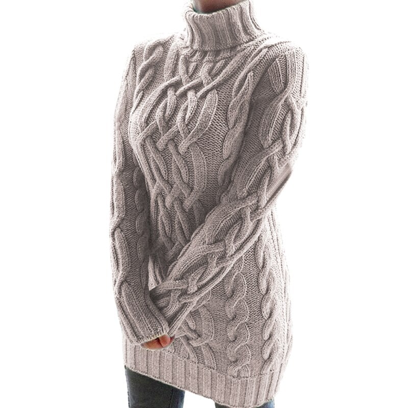 Heidi-Mode | Halte Dich Kuschelig Warm mit Diesem Stylischen Strickkleid - Image 6