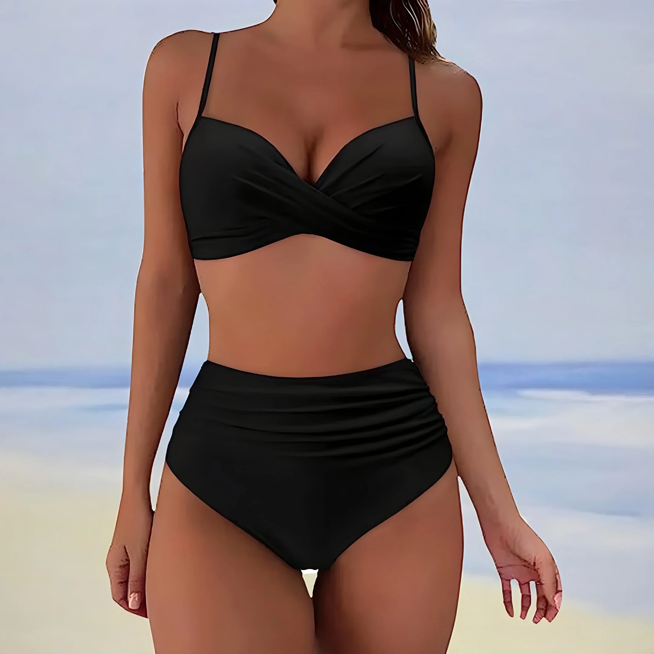 Heidi-Mode | Stylischer High-Waisted Bikini - Image 4