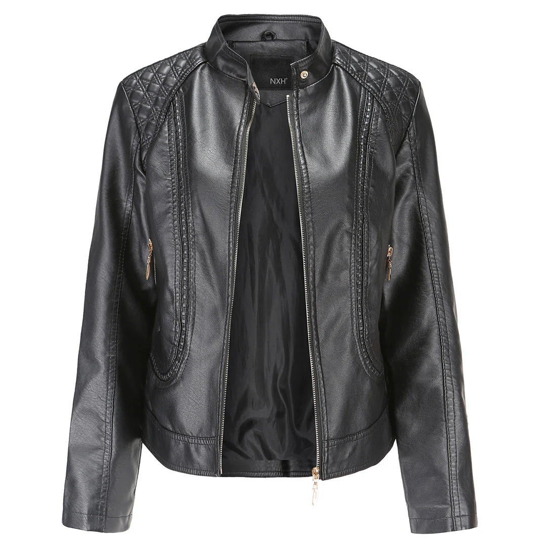 Heidi-Mode | Stylische Leder Frauenjacke aus echtem Leder - Image 17